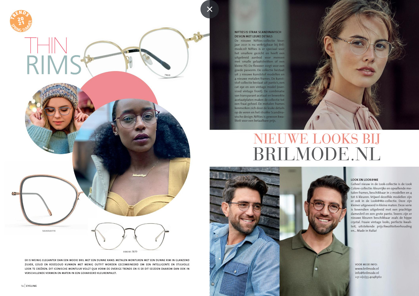 RYAN ADDA featured in TEF Magazine “Eyewear Trends 2021”