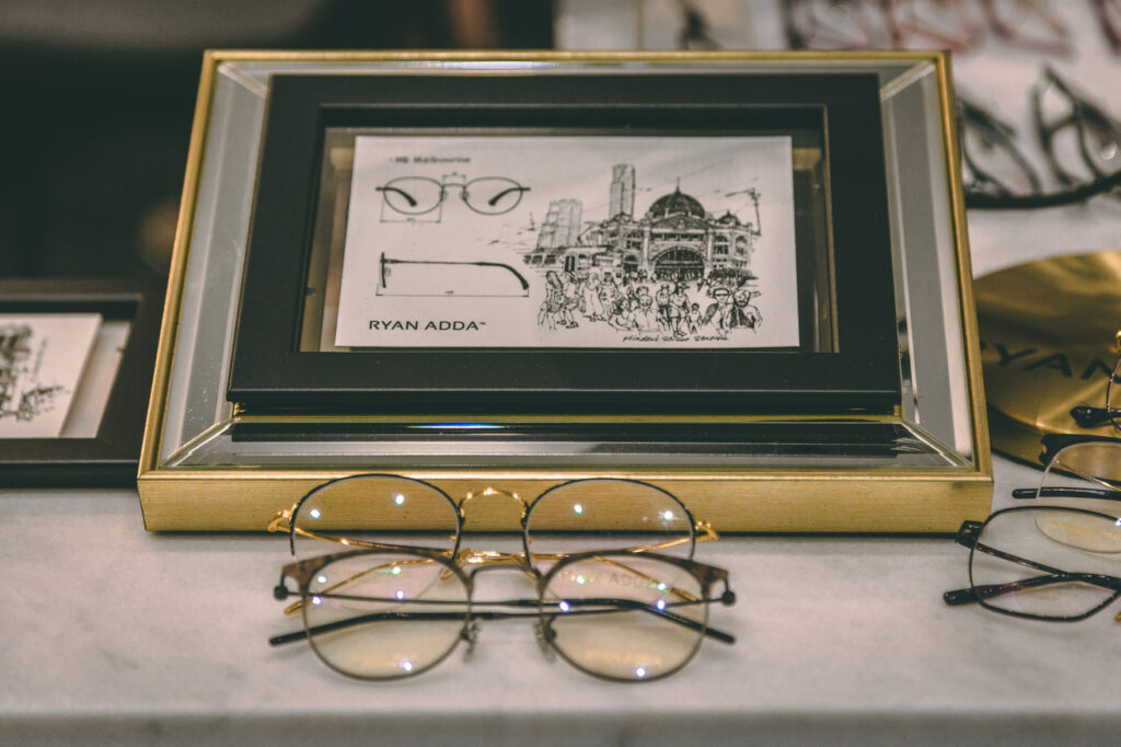RYAN ADDA DESIGNER EYEWEAR MELBOURNE